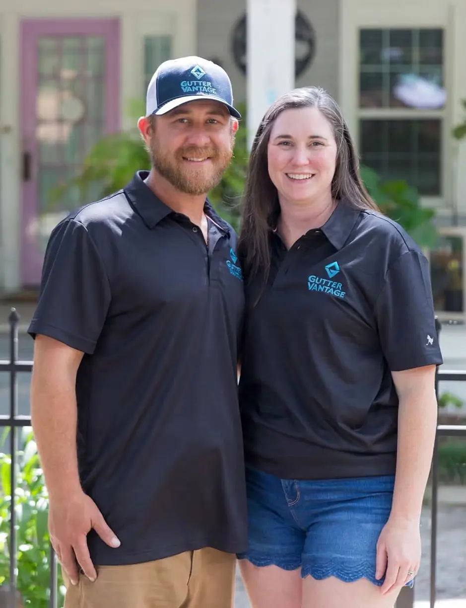 Courtney and Anthony Horton Gutter Vantage Owners